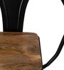 Tolix Metal Bar Stool In Matte Black Colour
