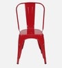 Tolix Metal Iconic Chair in Red Colour