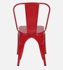 Tolix Metal Iconic Chair in Red Colour