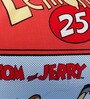 Tom & Jerry Single Bedsheet in Red Colour