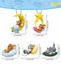 Tom & Jerry Sleeping Cute Cartoon Dashboard Figurines Toy Set