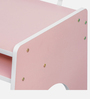 Tom Kids Activity Table & Chair Set In Pink Finish