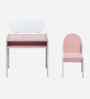 Tom Kids Activity Table & Chair Set In Pink Finish