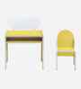Tom Kids Activity Table & Chair Set In Yellow Finish