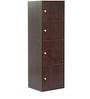 Tomiko Four Drawer Filing Cabinet in Dark Walnut Finish