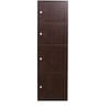 Tomiko Four Drawer Filing Cabinet in Dark Walnut Finish