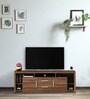 Tomoko TV Console for TVs up to 55" in Walnut Bronze Finish