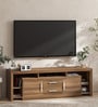 Tomoko TV Console for TVs up to 55" in Walnut Bronze Finish