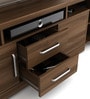 Tomoko TV Console for TVs up to 55" in Walnut Bronze Finish