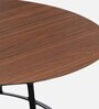 Tono Coffee Table In Walnut & Black Finish