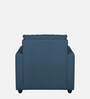 Topaz Fabric 1 Seater Sofa In Azure Blue Colour
