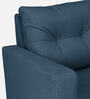 Topaz Fabric 1 Seater Sofa In Azure Blue Colour