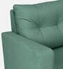 Topaz Fabric 1 Seater Sofa In Imperial Green Colour