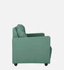 Topaz Fabric 1 Seater Sofa In Imperial Green Colour
