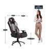 TopGun High Back Gaming Chair with Lumbar Support in Dual Tone