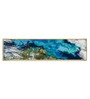 Topography Blue Canvas Art Print