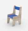 Topolino Toddler Activity Chair in Oak and Blue Colour
