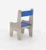 Topolino Toddler Activity Chair in Oak and Blue Colour