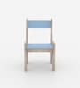 Topolino Toddler Activity Chair in Oak and Light Blue Colour