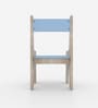 Topolino Toddler Activity Chair in Oak and Light Blue Colour