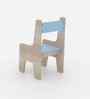 Topolino Toddler Activity Chair in Oak and Light Blue Colour