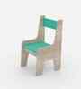Topolino Toddler Activity Chair in Oak and Teal Colour