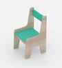 Topolino Toddler Activity Chair in Oak and Teal Colour