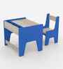 Topolino Toddler Activity Table & Chair in Blue Colour