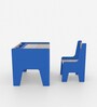 Topolino Toddler Activity Table & Chair in Blue Colour