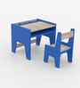 Topolino Toddler Activity Table & Chair in Blue Colour