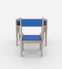 Topolino Toddler Activity Table & Chair in Oak and Blue Colour