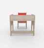 Topolino Toddler Activity Table & Chair in Oak and Red Colour