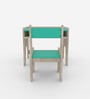 Topolino Toddler Activity Table & Chair in Oak and Teal Colour
