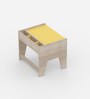Topolino Toddler Activity Table & Chair in Oak and Yellow Colour