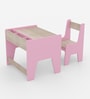 Topolino Toddler Activity Table & Chair in Pink Colour