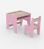 Topolino Toddler Activity Table & Chair in Pink Colour