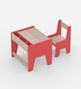 Topolino Toddler Activity Table & Chair in Red Colour