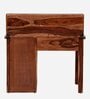 Vilbel Sheesham Wood Writing Table In Rustic Teak Finish
