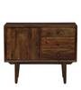 Torino Sheesham Wood Cabinet in Provincial Teak Finish