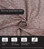 Tornado Fabric Pouffe In Prism Sand Colour
