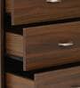 Torrie Bedside Table in Classic Walnut Finish with Drawers