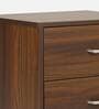 Torrie Bedside Table in Classic Walnut Finish with Drawers