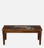 Toscano Sheesham Wood Coffee Table In Provincial Teak Finish
