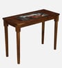 Toscano Sheesham Wood Console Table In Provincial Teak Finish