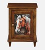 Toscano Sheesham Wood End Table In Provincial Teak Finish