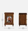 Toscano Sheesham Wood End Table In Provincial Teak Finish