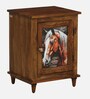 Toscano Sheesham Wood End Table In Provincial Teak Finish