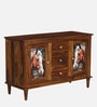 Toscano Sheesham Wood Sideboard In Provincial Teak Finish