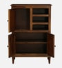 Toscano Sheesham Wood Tall Cabinet In Provincial Teak Finish
