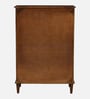 Toscano Sheesham Wood Tall Cabinet In Provincial Teak Finish